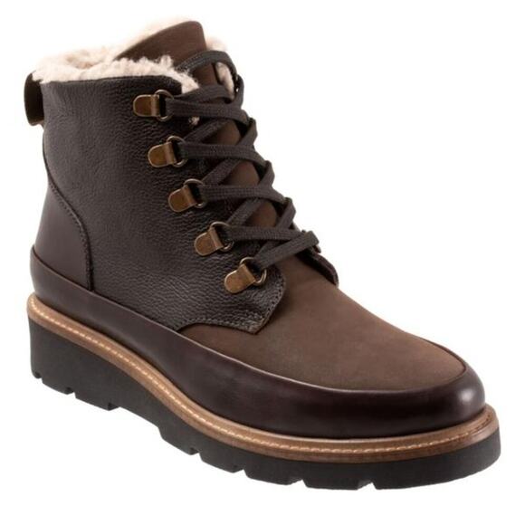 SOFTWALK Whitney Lace Hiking Boot Brown - Picture 8 of 8